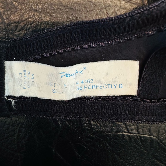 Bra Bundle, 1-Playtex Black & 1-Carnival Strapless Cream, Size 36B, EUC - Picture 4 of 6